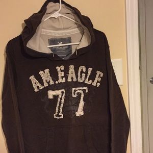 American Eagle hoodie. Thermal lined hood.